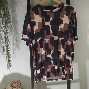 Hugo Boss Mercerised  Camo Shirt